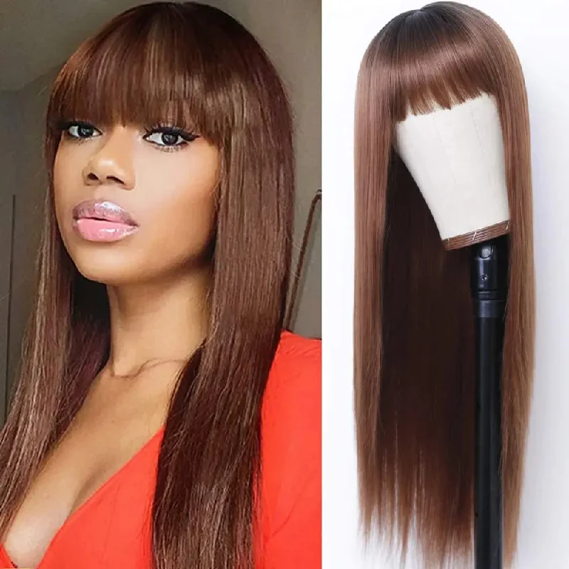 100% Vietnam Human Hair No Lace Wig