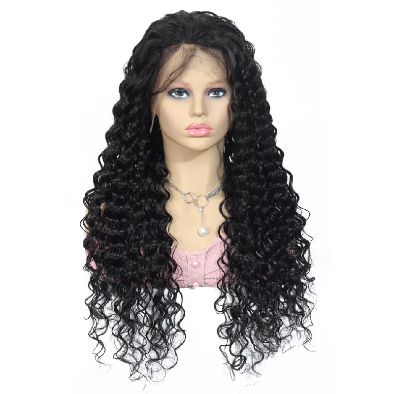 13x4 deep wave lace wig