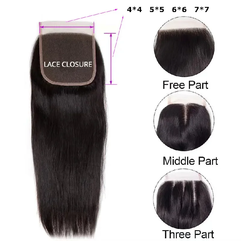 5*5 HD lace closure