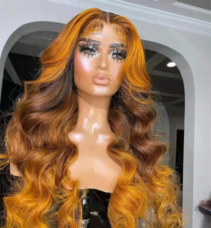 Allure Romance Ginger Color Brazilian Human Virgin Hair