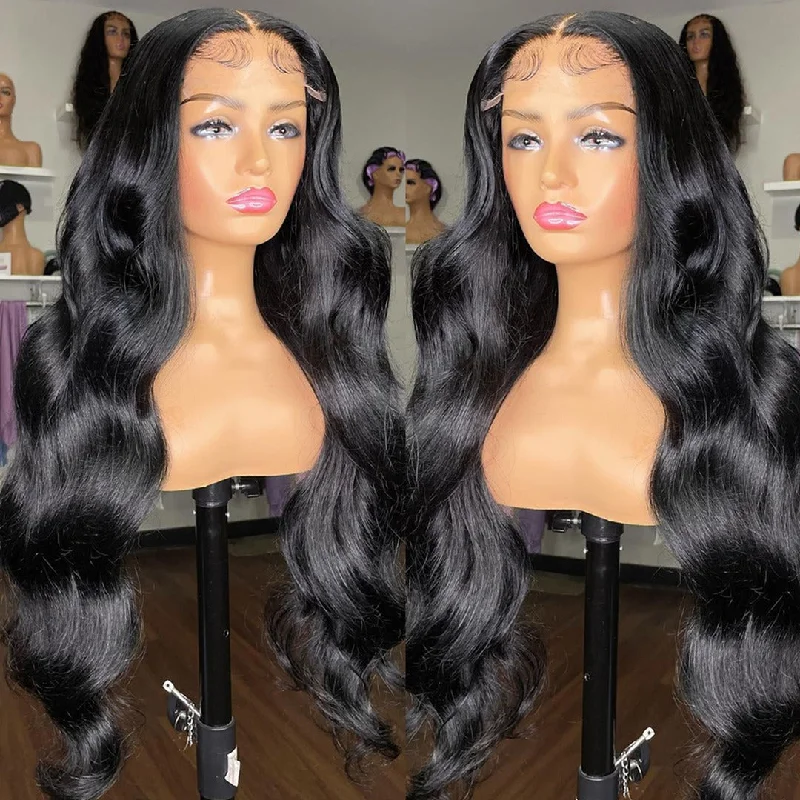 Cheap Wholesale Hair Wigs Human Lace Front Closure Body Wave Full Virgin Brazilian Cuticle Aligned Lace Closure Human Hair Wig