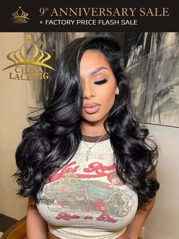 Chinalacewig 13X4 HD Lace Wig Undetectable Body Wave Wig CS03