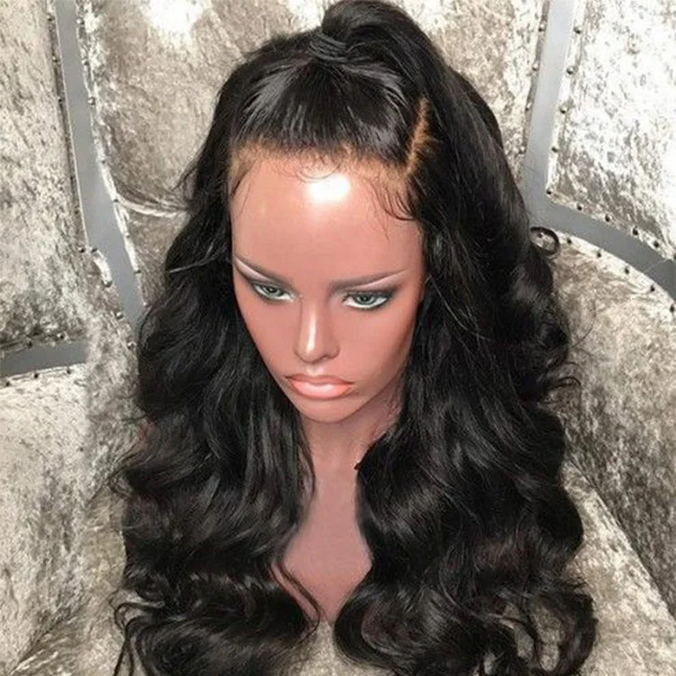 Factory Cheap Price Lace Wigs 100% Virgin Human Hair Vendor Wholesale 150% Density Full Lace Human Hair Wig