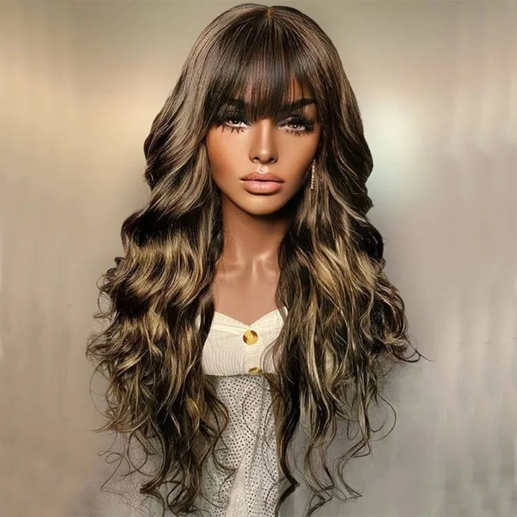 Machine No Lace Wig 2