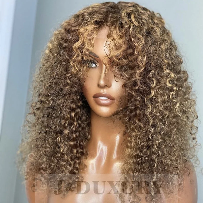 highlight 4/27 piano color water wave 40 inch human hair full lace front wig hd brazilian full lace human hair wigs