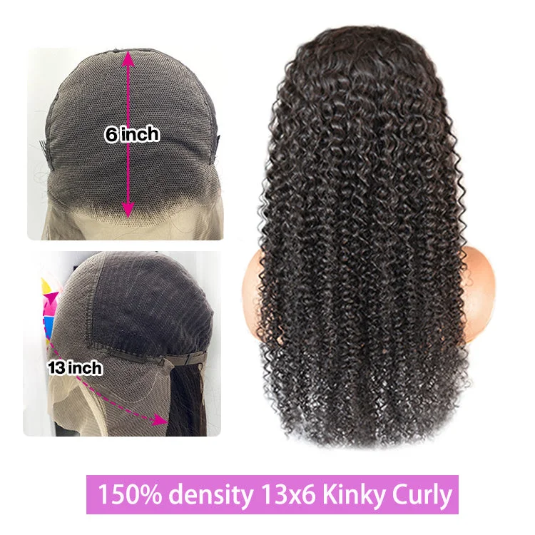 13x6 Kinky Curly