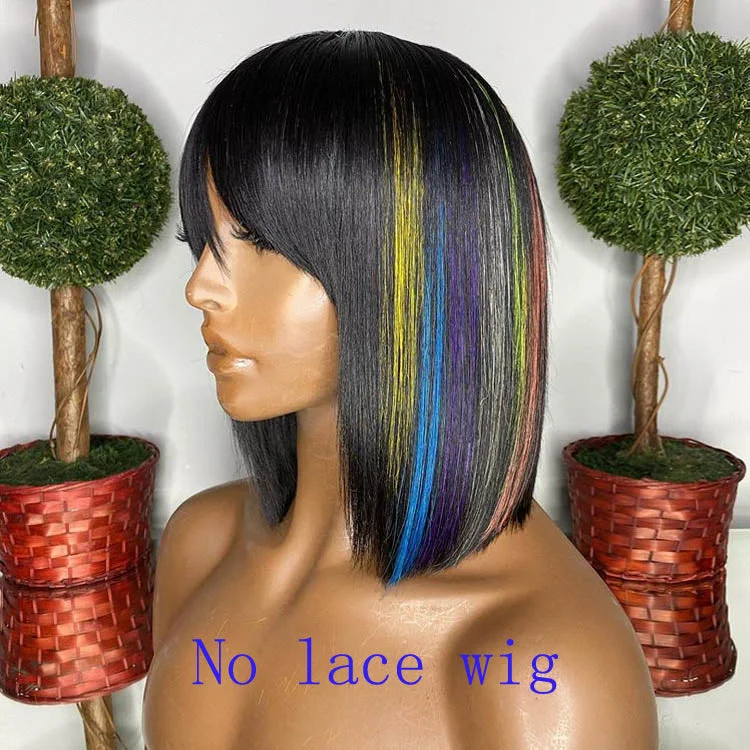 No lace wig (picture color