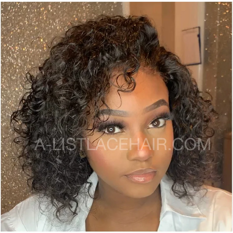 The TOYA Unit - Glueless Lace Wig - Short Wavy Bob - Soft Curl