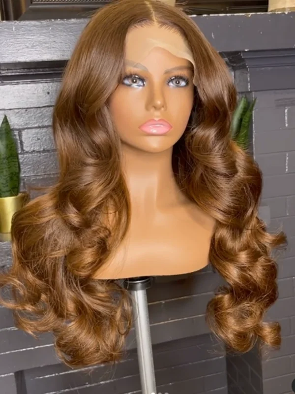 Undetectable HD Lace Body Wave 360 Lace Frontal Wigs Pre Plucked with Baby Hair NCF105