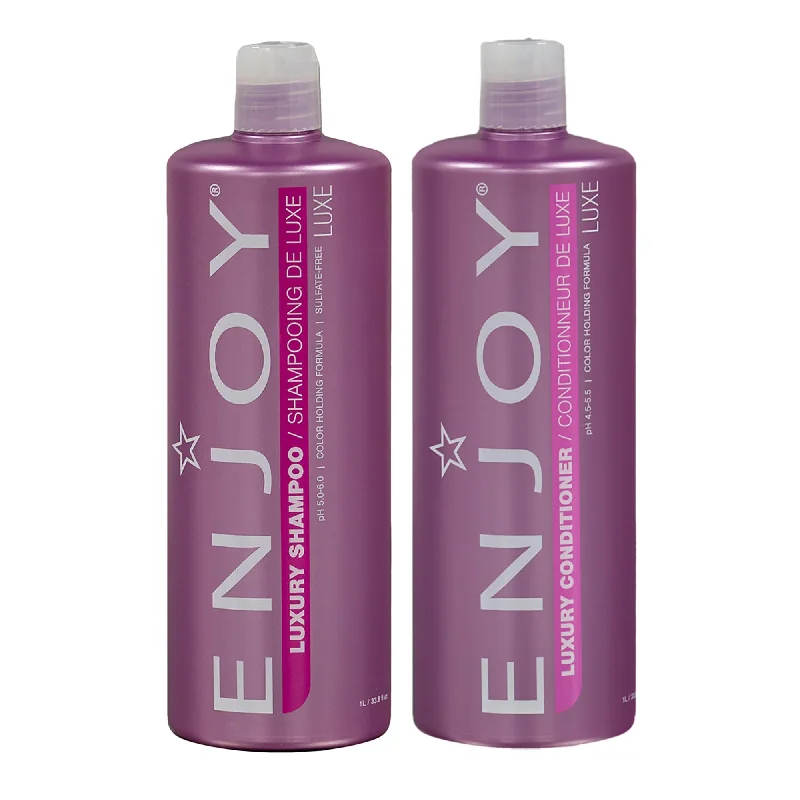 Enjoy Luxe Luxury Sulfate-Free Shampoo and Conditioner 33oz Duo