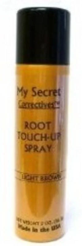 MY SECRET ROOT TOUCH UP SPRAY-LIGHT BROWN 2 OZ