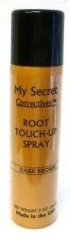 MY SECRET ROOT TOUCH UP SPRAY-DARK BROWN 2 OZ