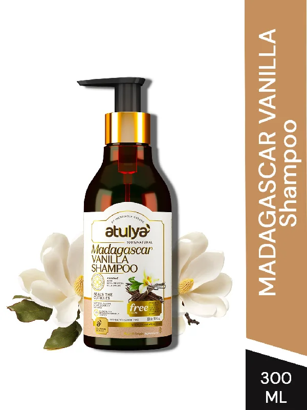 atulya Madagascar Vanilla Hair Shampoo - 300ml (Buy 5 Products & Get Rs.500 Off)