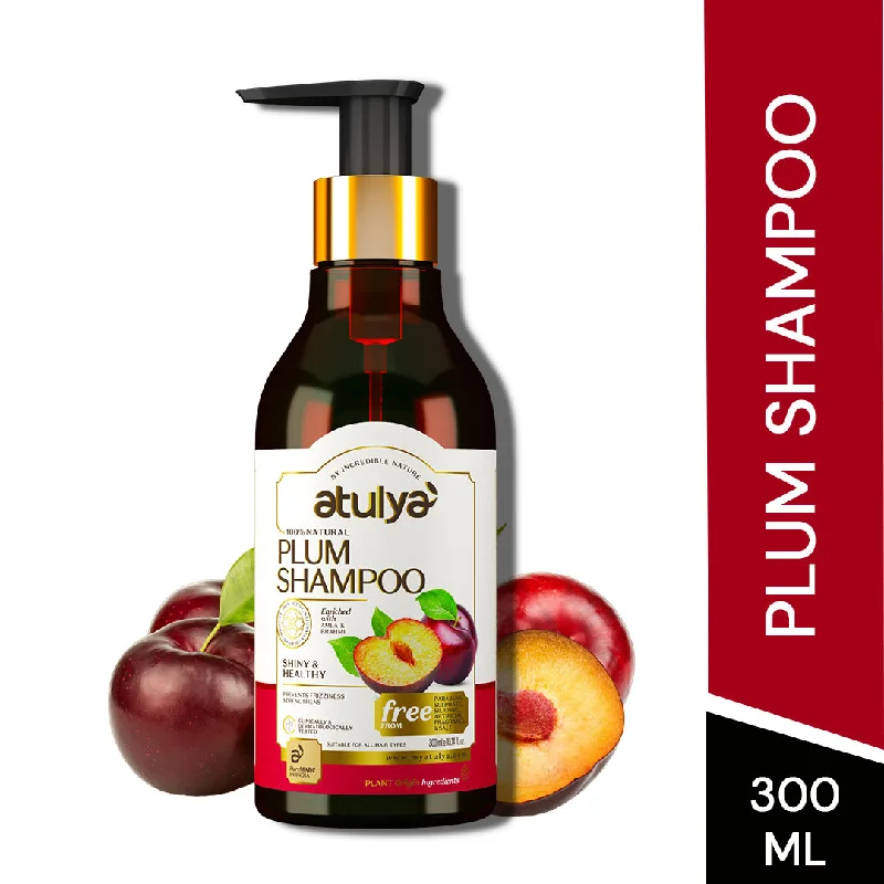 atulya Plum Hair Shampoo - 300ml (Buy 5 Products & Get Rs.500 Off)