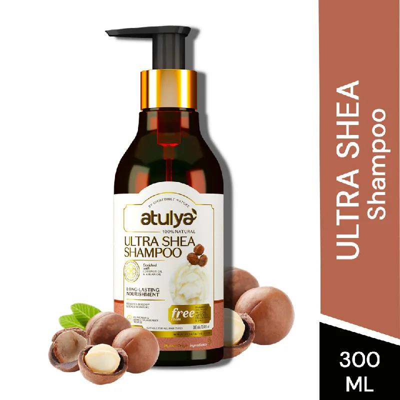 atulya Ultra Shea Shampoo - 300ml (Buy 5 Products & Get Rs.500 Off)