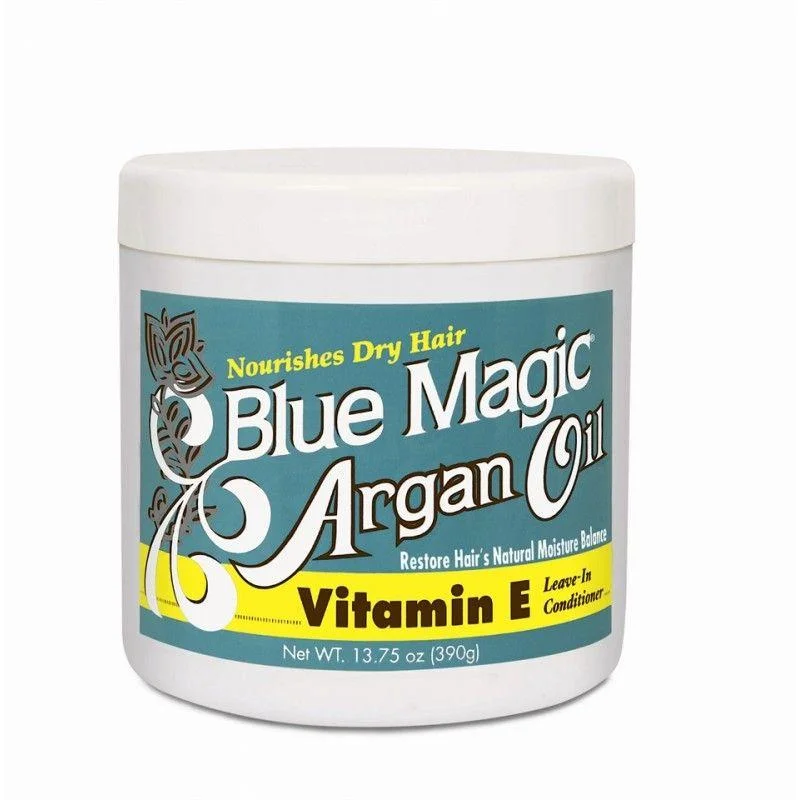 Blue Magic Argan Oil And Vitamin-E Leave-In Conditioner - 13.75 Oz