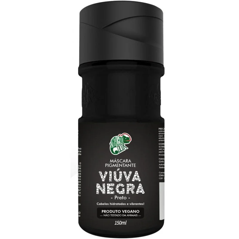 Viúva Negra Black Widow Tinting Pigment Vegan Mask 150ml - Kamaleão Color