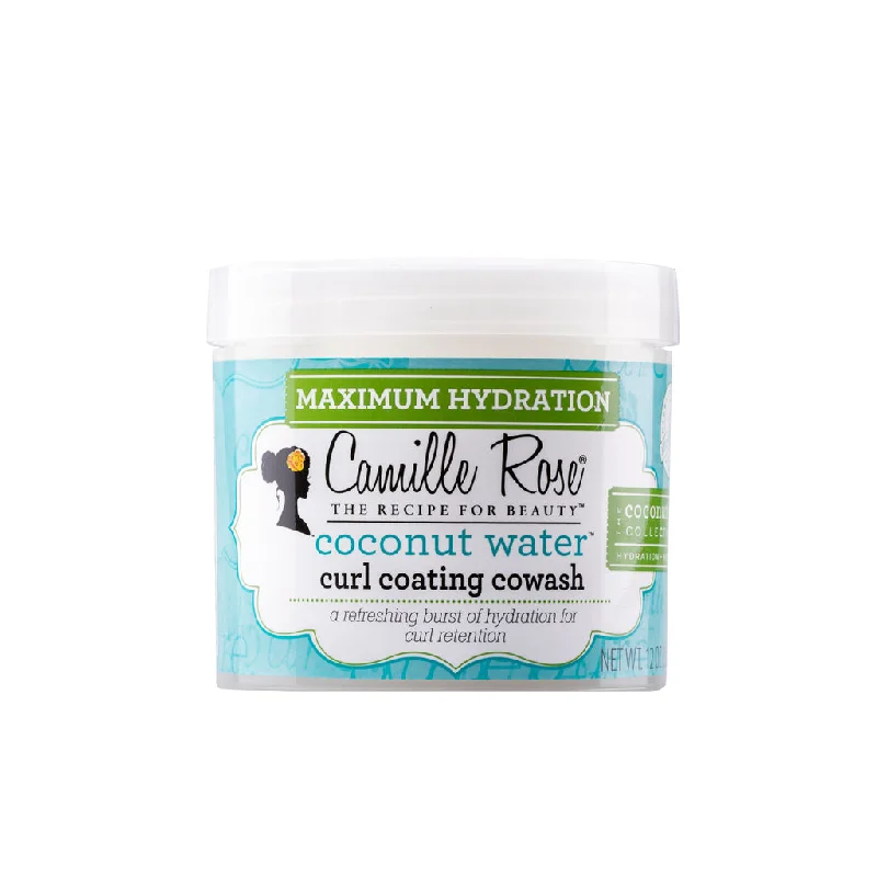 Camille Rose Coconut Water Curl Coating CoWash, 12 oz