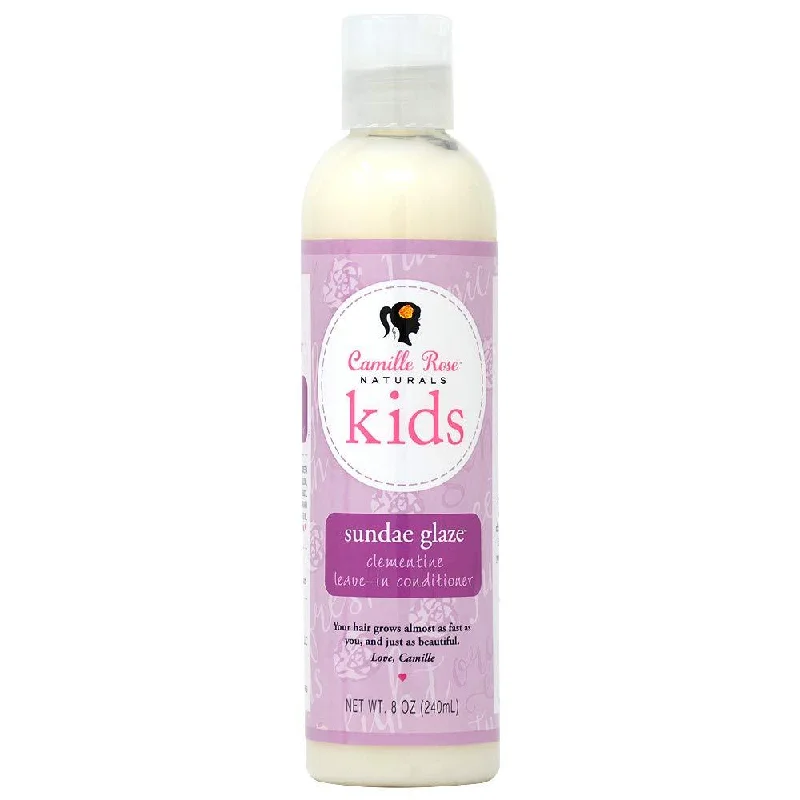 Camille Rose Kids Sundae Glaze Leave-In Conditioner - Nourishing Hydration for Young Hair