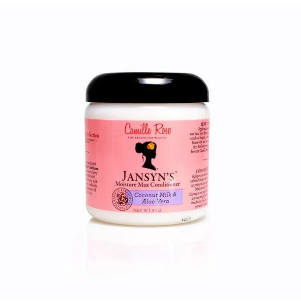 Camille Rose Jansyn's Moisture Max Conditioner, Moisturizing & Strengthening Hair Treatment, 8 oz