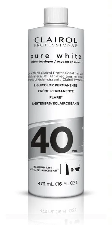 Clairol Pure White 40 Volume Developer 16 oz