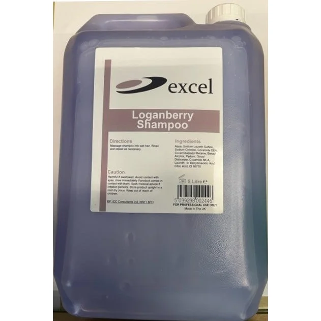 Excel Loganberry Shampoo 5L