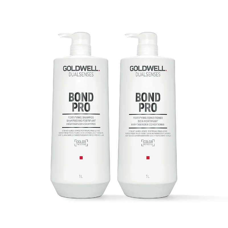 Goldwell Dual Sense Bond Pro Shampoo and Conditioner Liter Duo ($85 Value)