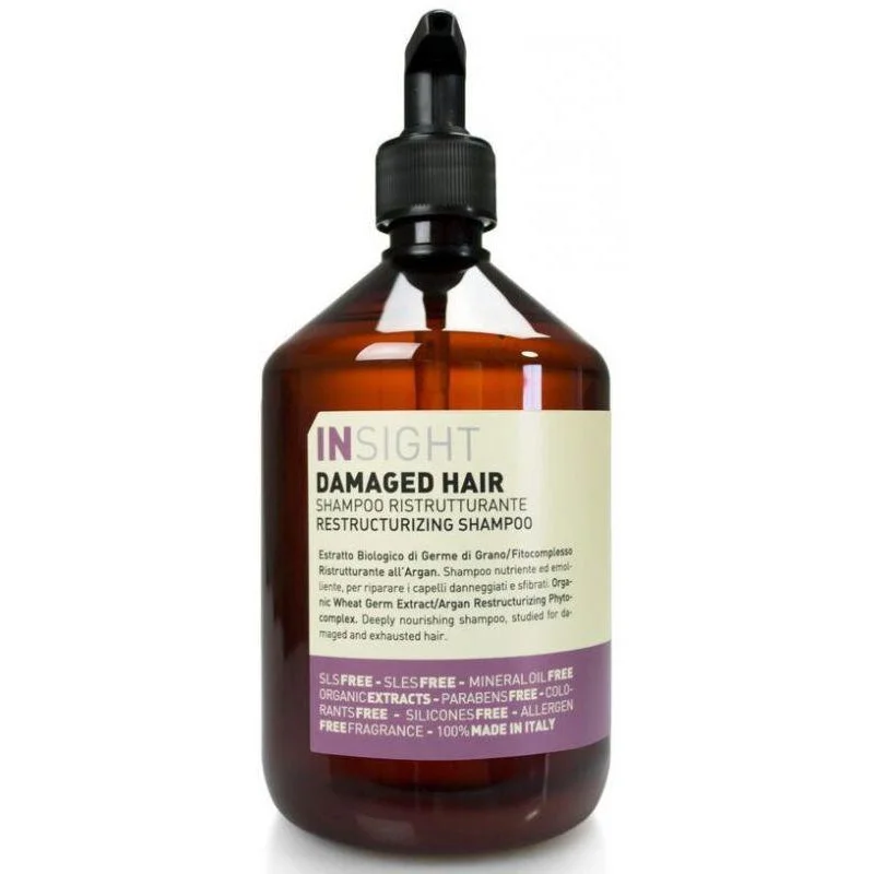 Insight Damaged Hair Restructurizing Shampoo 400ml