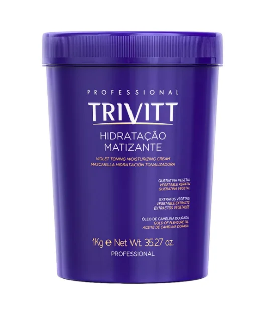 Blondes Trivitt Moisturizing Violet Tinting Mask 1Kg - Itallian Hair Tech