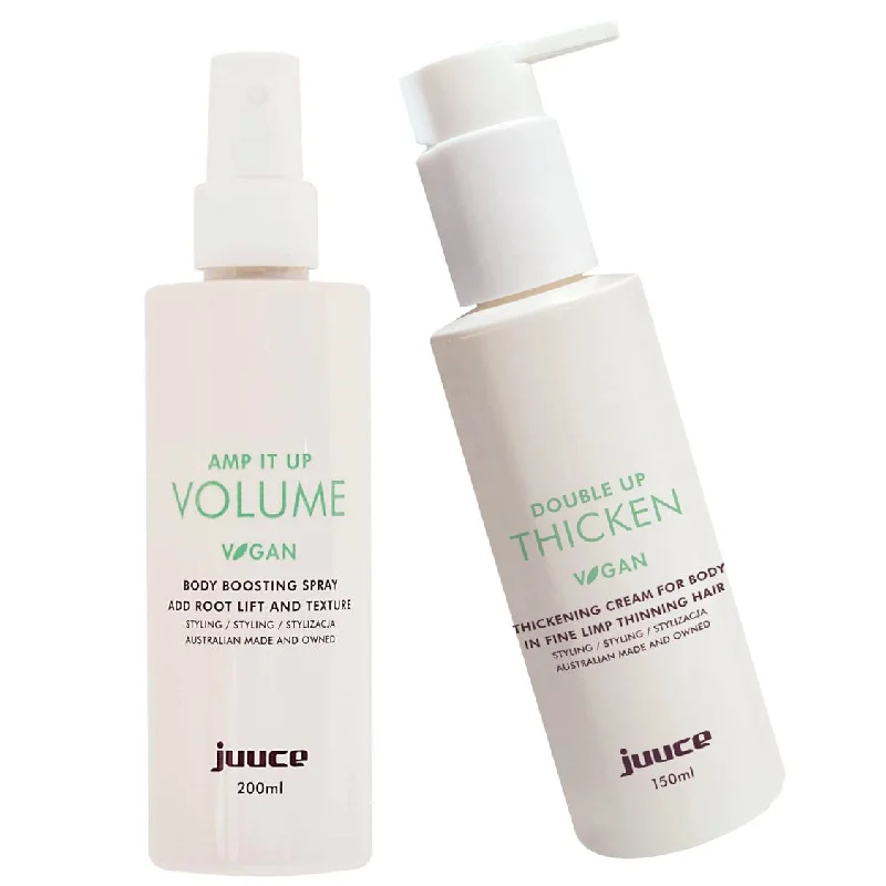 Juuce Double up Thicken & Amp it Up Volume Combo Body Volumise Strengthen