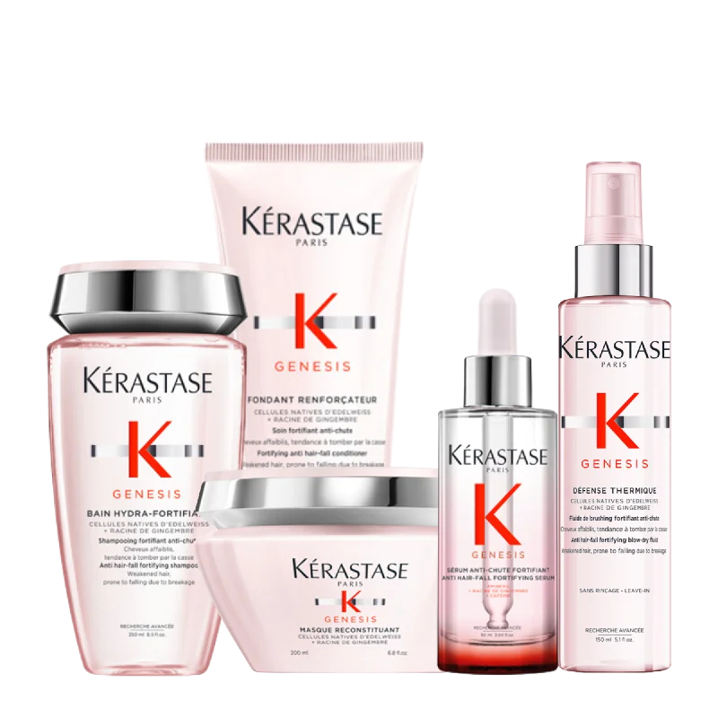 Kerastase Genesis Complete Routine Bundle - For Anti-Hair Fall