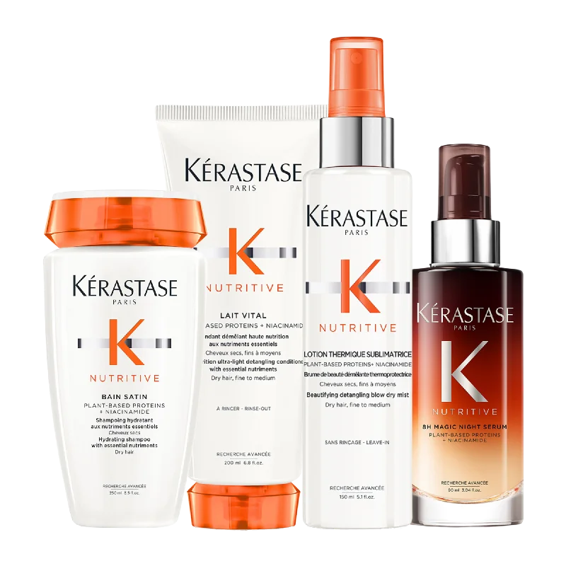 Kerastase Nutritive 4 Piece Routine Bundle - For Dry Hair