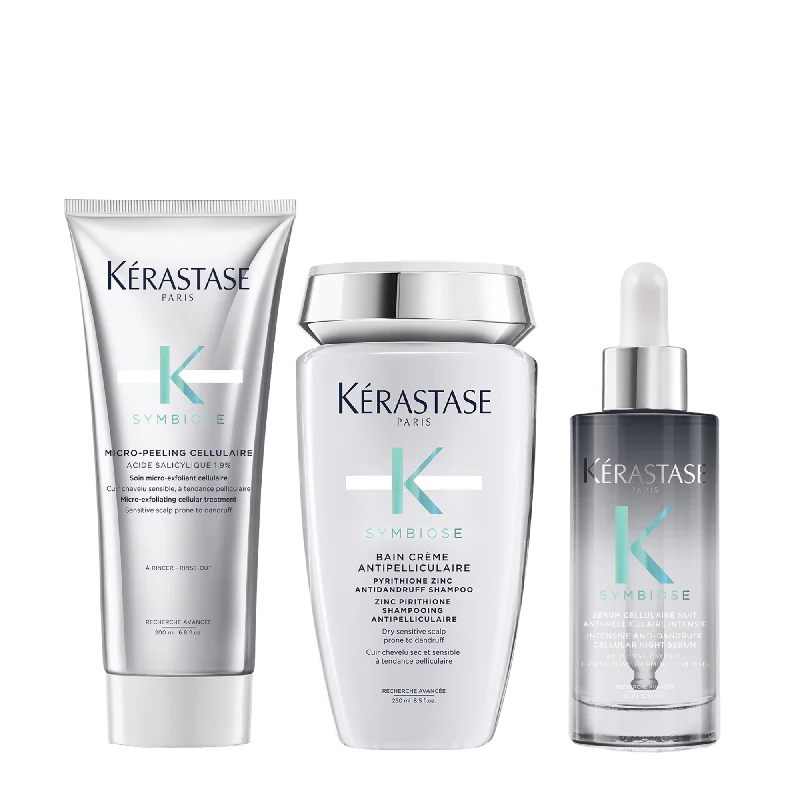 Kerastase Symbiose Trio Bundle - Anti-Dandruff Care For Dry Scalp