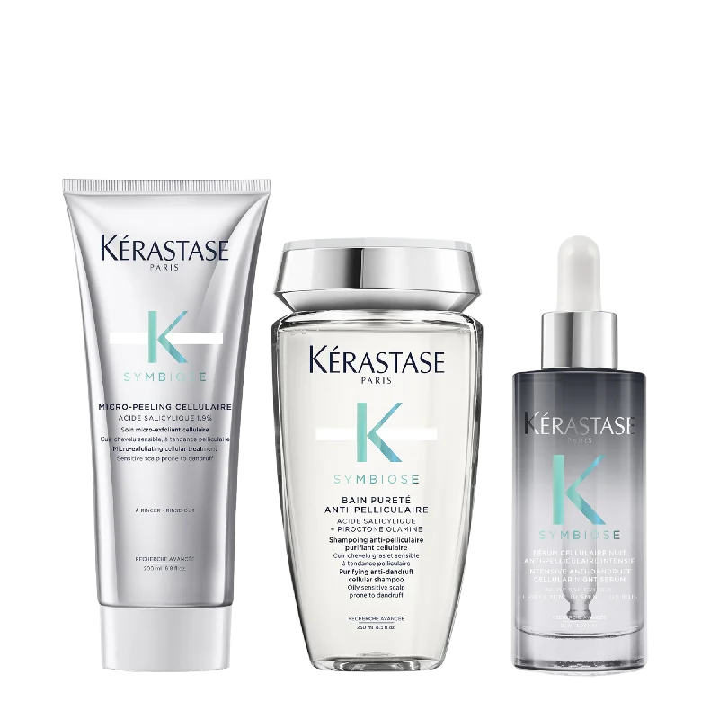 Kerastase Symbiose Trio Bundle - Anti-Dandruff Care For Oily Scalp