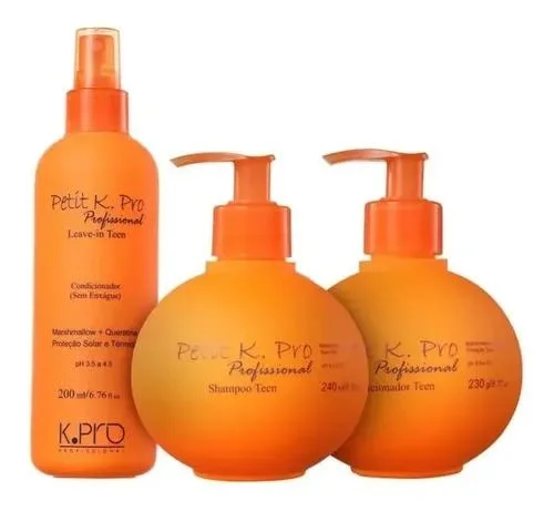 Kit Petit Shampoo + Conditioner + Leave in Kpro