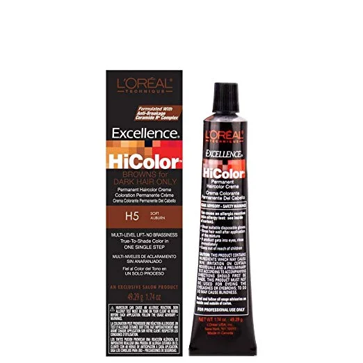 Loreal Excellence Hicolor Soft Auburn 1.74 Oz