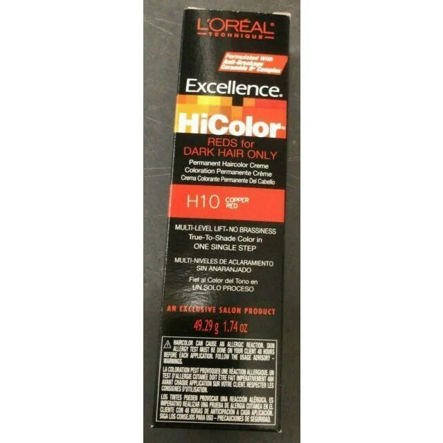 Loreal Excellence Hicolor Copper Red 1.74 Oz