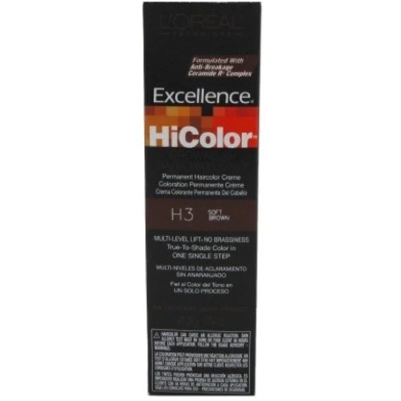 Loreal Excellence Hicolor Soft Brown 1.74 Oz