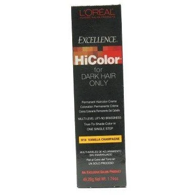 Loreal Excellence Hicolor Vanilla Champagne 1.74 Oz