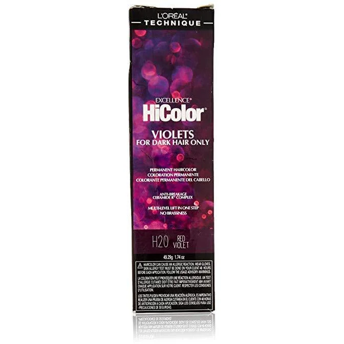 Loreal Excellence Hicolor Red Violet 1.74 Oz