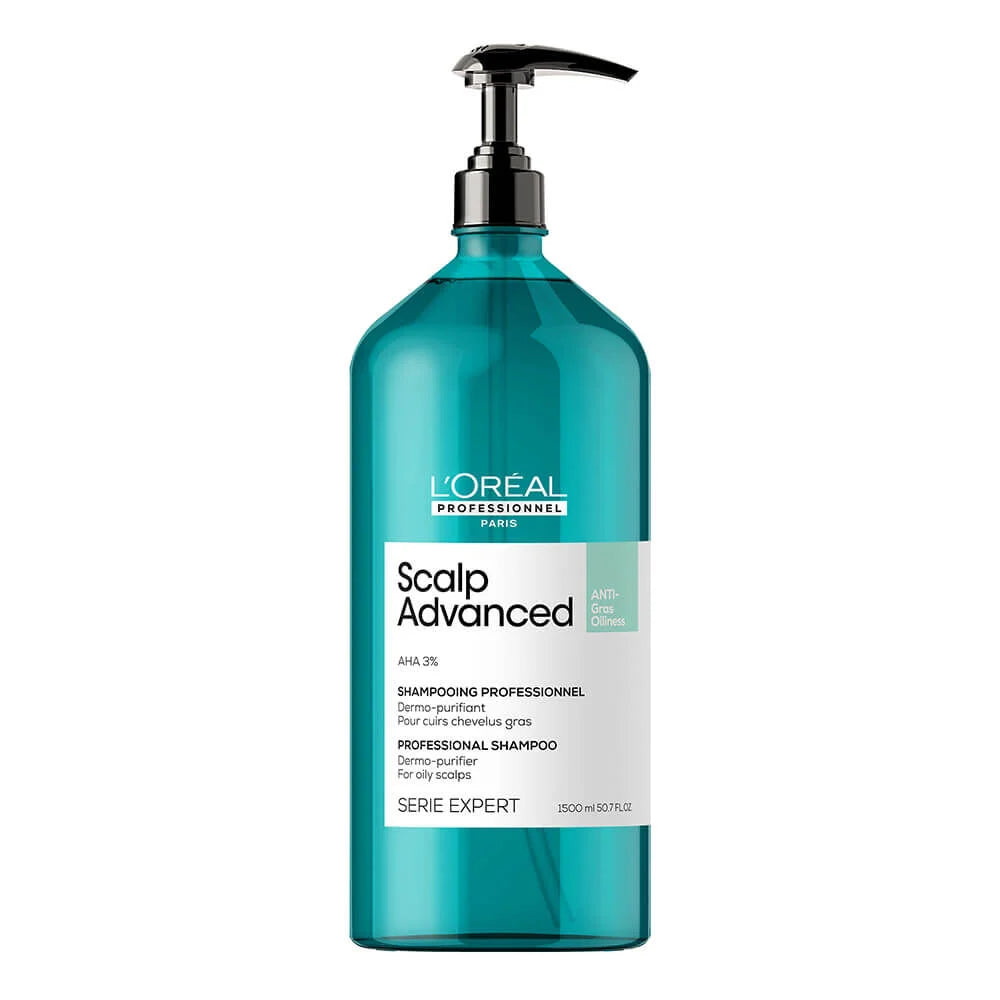 L'Oreal Serie Expert Scalp Advanced Anti-Oiliness Dermo Purifier Shampoo 1500ml