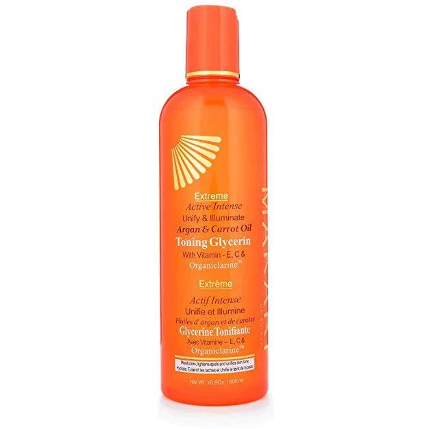 Makari Extreme Carrot & Argan Oil Skin Lightening Toning Body Glycerin 16.8Oz