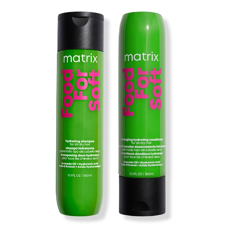 Matrix Food For Soft Hydrating Shampoo & Detangling Conditioner Duo - 10oz