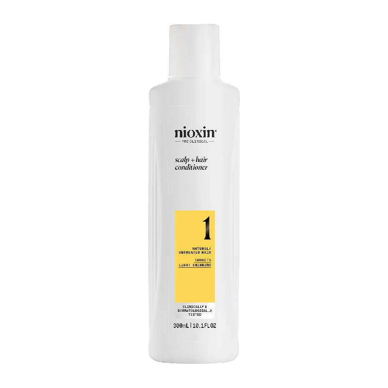 Nioxin System 1 Scalp + Hair Thickening Conditioner for Natural Hair with Light Thinning 300ml