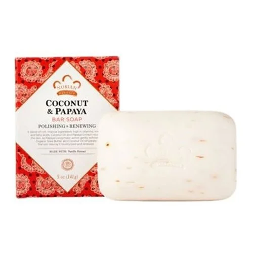 Nubian Heritage Coconut & Papaya Soap 5 Oz