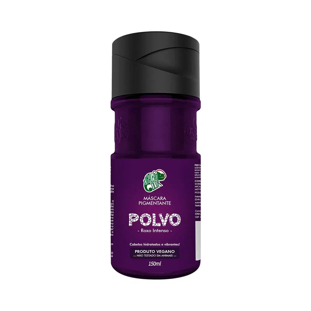 Octopus Polvo Intense Purple Tinting Pigment Vegan Mask 150ml - Kamaleão Color