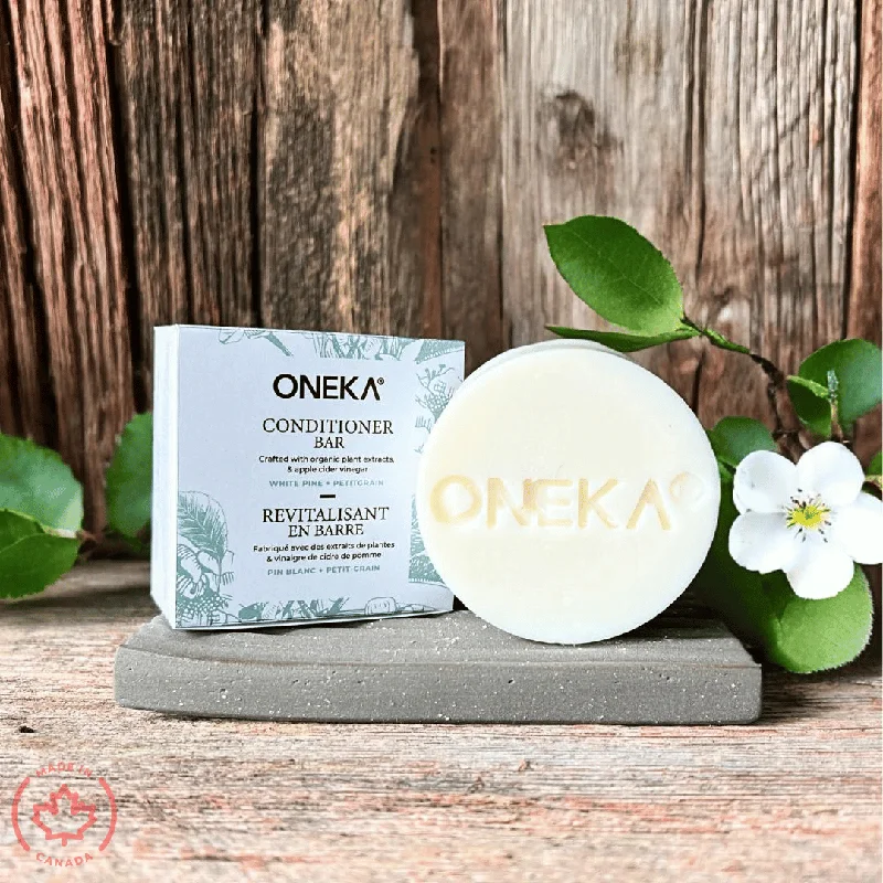 Oneka Conditioner Bar - White Pine & Petitgrain (85g)