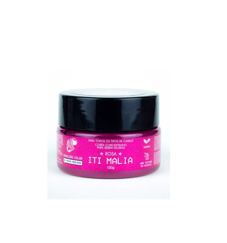 Pink Iti Malia Tinting Pigment Maíra Medeiros Hair Mask 100ml - Kamaleão Color