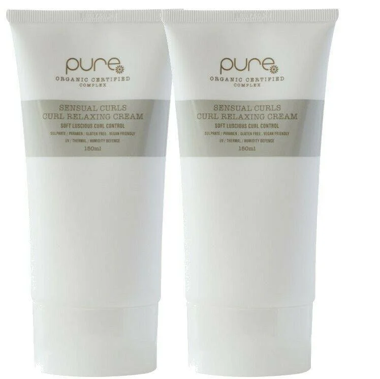 Pure Sensual Curls - curl relaxing creme Soften & control 150ml x 2