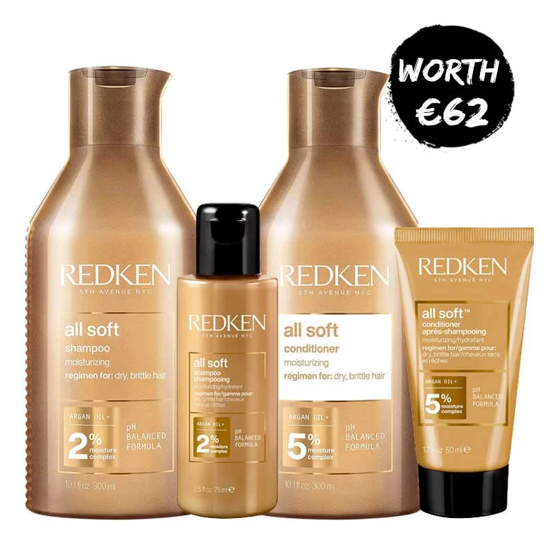 Redken All Soft Home and Away Bundle